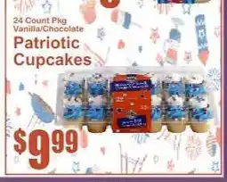 Key Food Patriotic Cupcakes offer