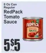Key Food RedPack Tomato Sauce offer