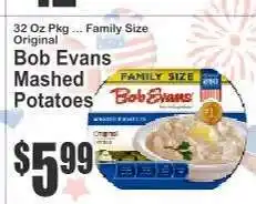Key Food Bob Evans Mashed Potatoes offer