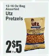 Key Food Utz Pretzels offer