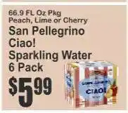 Key Food San Pellegrino Ciao! offer