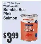 Key Food Bumble Bee Pink Salmon offer