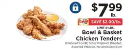 ShopRite Bowl & Basket Chicken Tenders offer