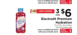ShopRite Electrolit Premium Hydration offer