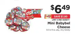 ShopRite Mini Babybel Cheese offer