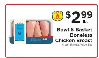 ShopRite Bowl & Basket Boneless Chicken Breast offer
