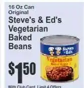 Key Food Steve's & Ed's Vegetarian Baked Beans offer