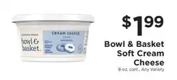 ShopRite Bowl & Basket Soft Cream Cheese offer