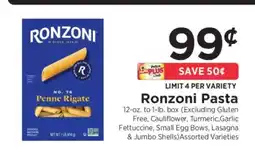 ShopRite Ronzoni Pasta offer