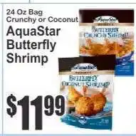Key Food AquaStar Butterfly Shrimp offer