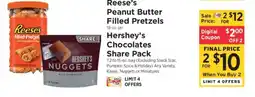 ShopRite Reese’s Peanut Butter Filled Pretzels offer