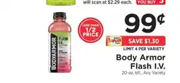 ShopRite Body Armor Flash I.V offer