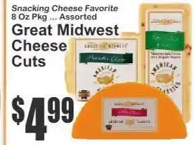 Key Food Great Midwest Cheese Cuts offer