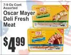 Key Food Oscar Mayer Deli Fresh Meat offer