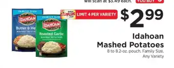 ShopRite Idahoan Mashed Potatoes offer