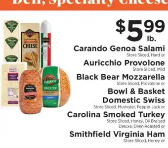 ShopRite Deli, Specialty Cheese offer