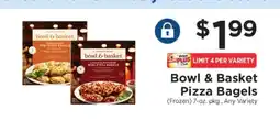 ShopRite Bowl & Basket Pizza Bagels offer