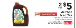 ShopRite Arizona Iced Tea offer