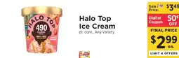 ShopRite Halo Top Ice Cream offer