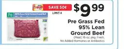 ShopRite Pre Grass Fed 95% Lean Ground Beef offer