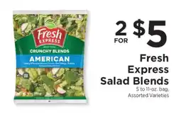 ShopRite Fresh Express Salad Blends offer