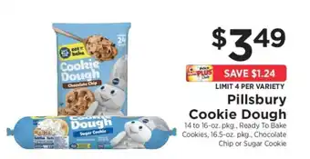 ShopRite Pillsbury Cookie Dough offer