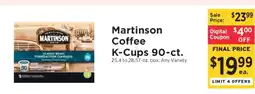 ShopRite Martinson Coffee K-Cups 90 - Ct offer