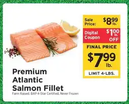 ShopRite Premium Atlantic Salmon Fillet offer
