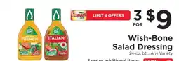 ShopRite Wish-Bone Salad Dressing offer