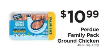 ShopRite Perdue Family Pack Ground Chicken offer