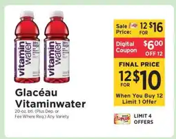 ShopRite Glaceau Vitaminwater offer