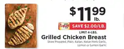 ShopRite Grilled Chicken Breast offer