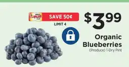 ShopRite Organic Blueberries offer