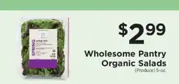 ShopRite Wholesome Pantry Organic Salads offer