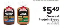 ShopRite OROWEAT PROTEIN BREAD offer