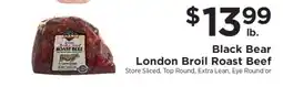 ShopRite Black Bear London Broil Roast Beef offer