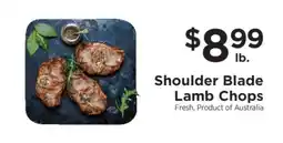 ShopRite Shoulder Blade Lamb Chops offer