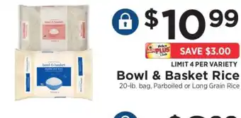 ShopRite Bowl & Basket Rice offer