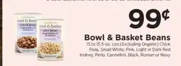 ShopRite Bowl & Basket Beans offer