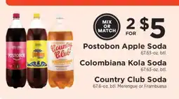 ShopRite Postobon Apple Soda offer