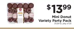 ShopRite Mini Donut Variety Party Pack offer