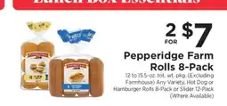 ShopRite Pepperidge Farm Rolls 8-Pack offer