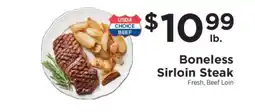 ShopRite Boneless Sirloin Steak offer