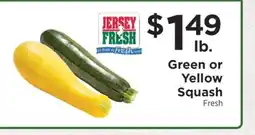 ShopRite Green or Yellow Squash offer