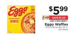 ShopRite Eggo Waffles offer
