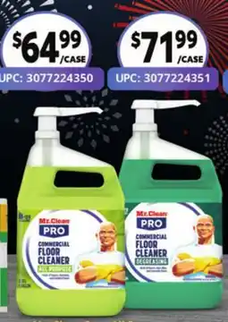 Restaurant Depot PCX Mr. Clean PRO COMMERCIAL FLOOR CLEANER offer