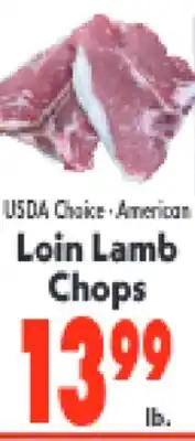 Marino's Supermarket USDA Choice • American Loin Lamb Chops offer