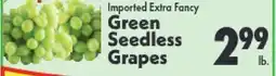 Marino's Supermarket Green Seedless Grapes offer