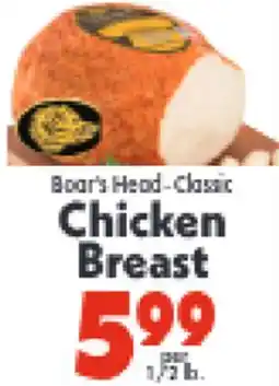 Marino's Supermarket Boar's Head Classic Chicken Breast offer