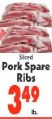 Marino's Supermarket Sliced Pork Spare Ribs offer